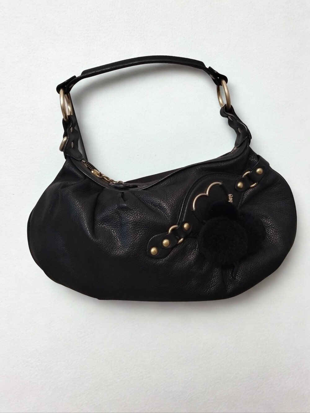 Vintage Juicey Couture Cow Hide Shoulder Bag